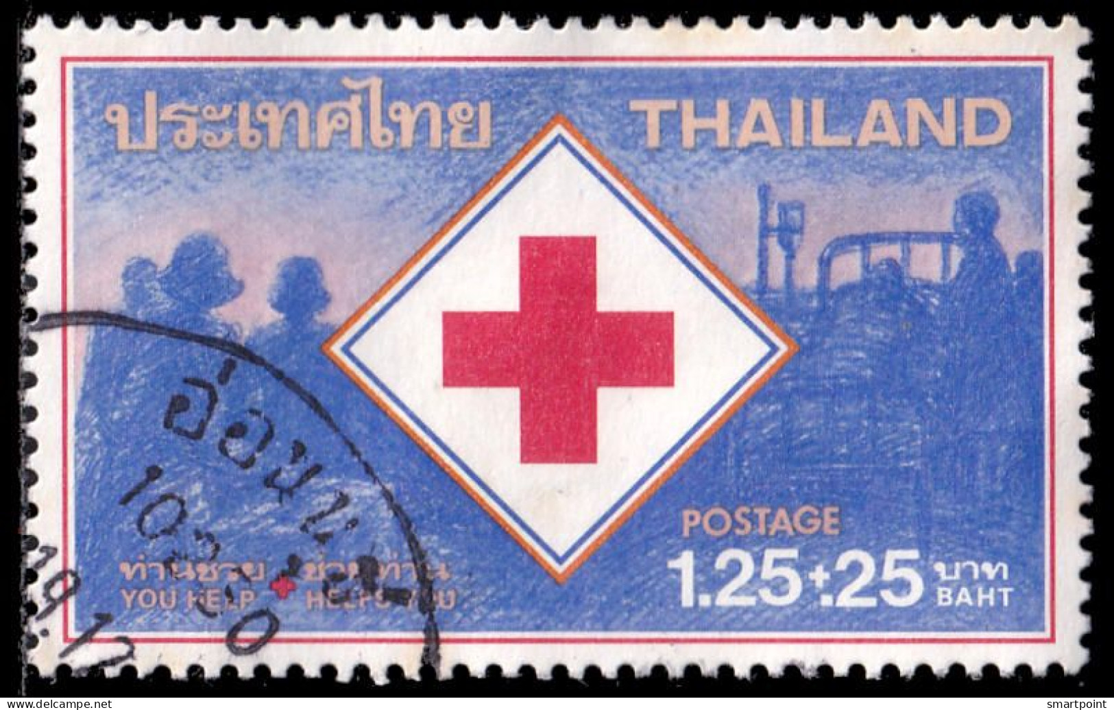 Thailand Stamp 1983 Red Cross - Used - Tailandia