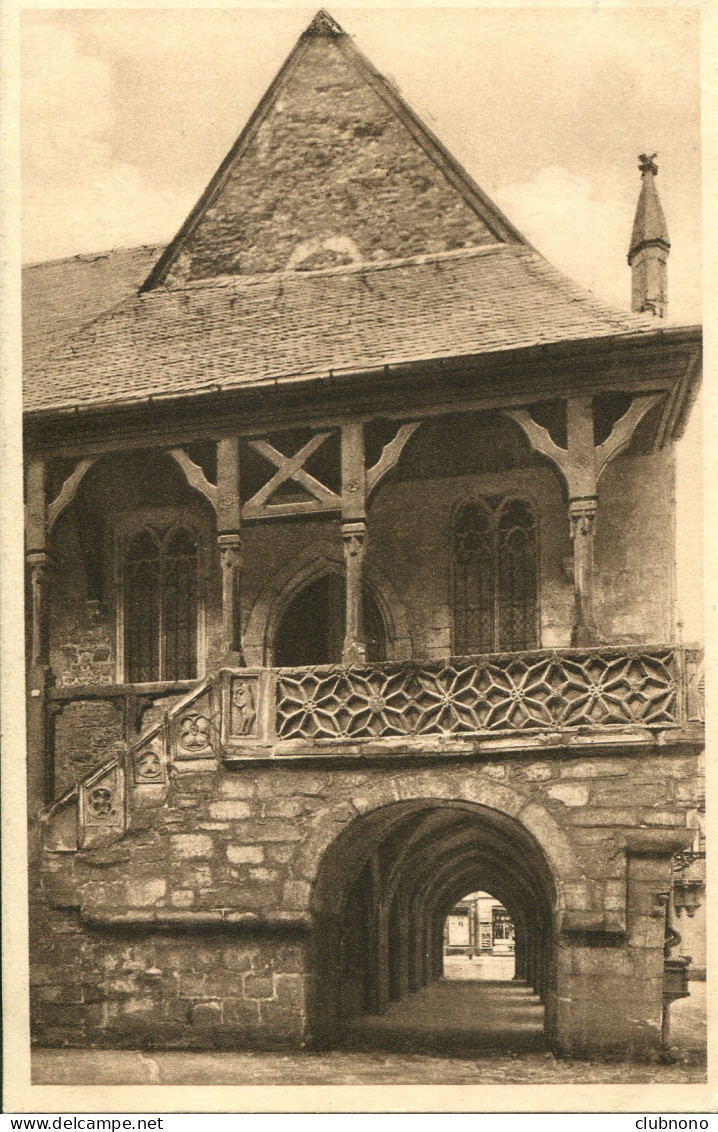 CPA - GOSLAR -  RATHAUSAUFGANG - Goslar