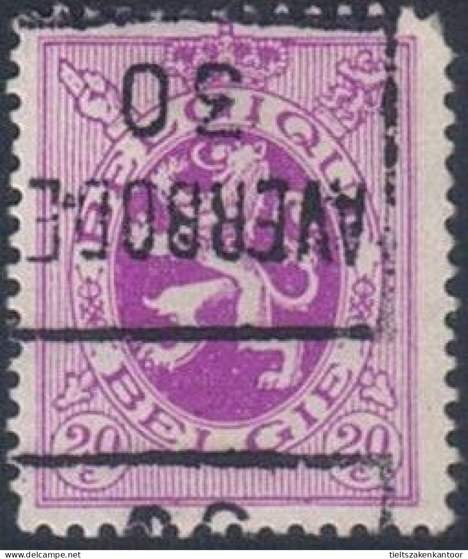 OCVB  5869 D     AVERBODE 30 - Rolstempels 1930-..