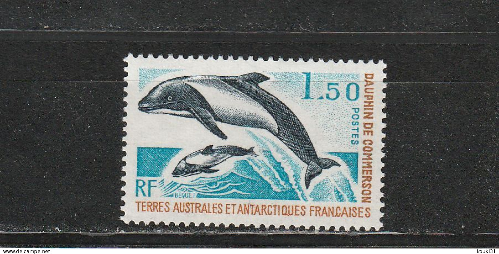 TAAF YT 65 ** : Dauphin - 1977 - Unused Stamps