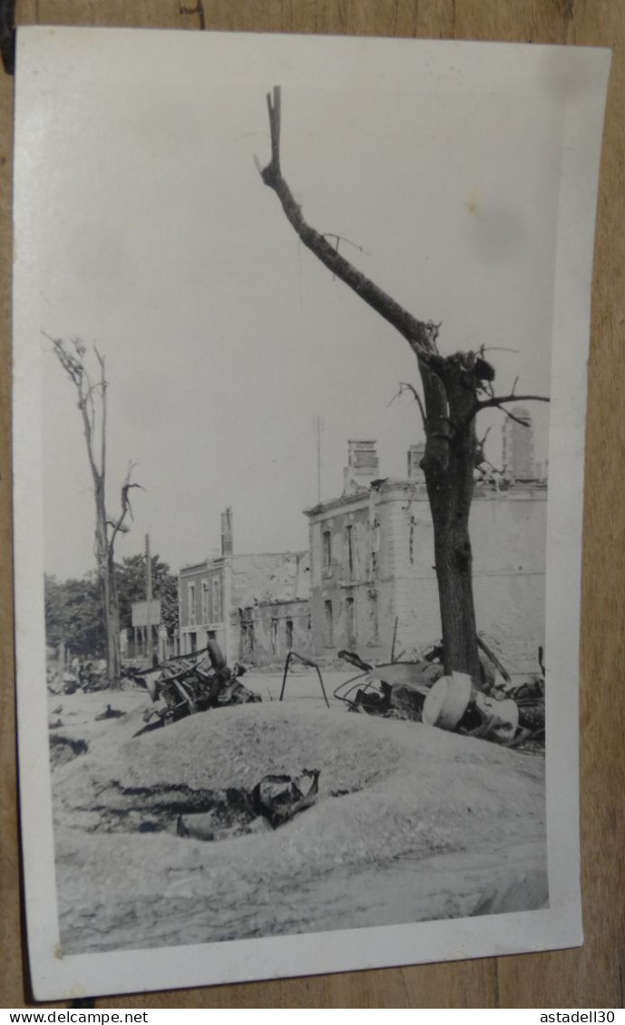 Carte Photo Destructions WWI A Identifier  ................18619 - Da Identificare