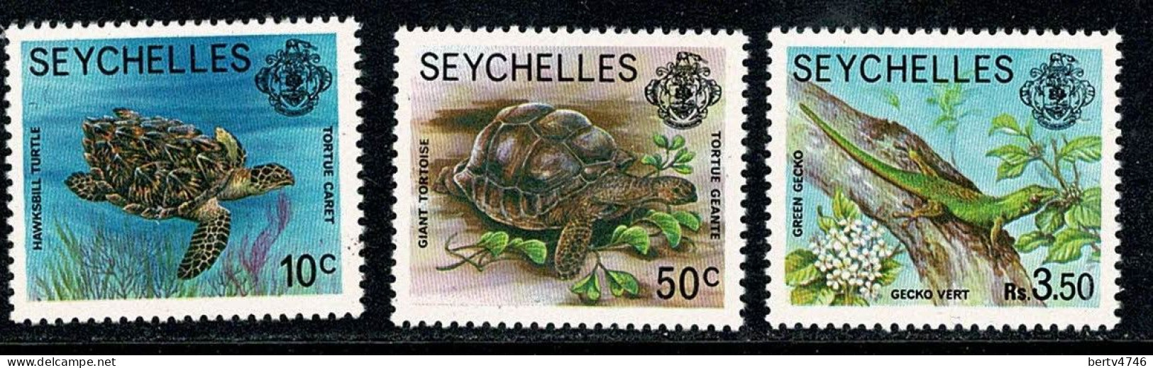 Seychelles - 1977 Yv. 373**, 378**, 383**, MNH - Seychellen (1976-...)