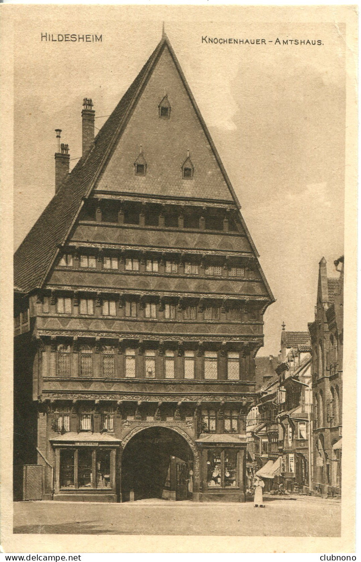 CPA - HILDESHEIM -  KNOCHENHAUER - AMTSHAUS. - Hildesheim