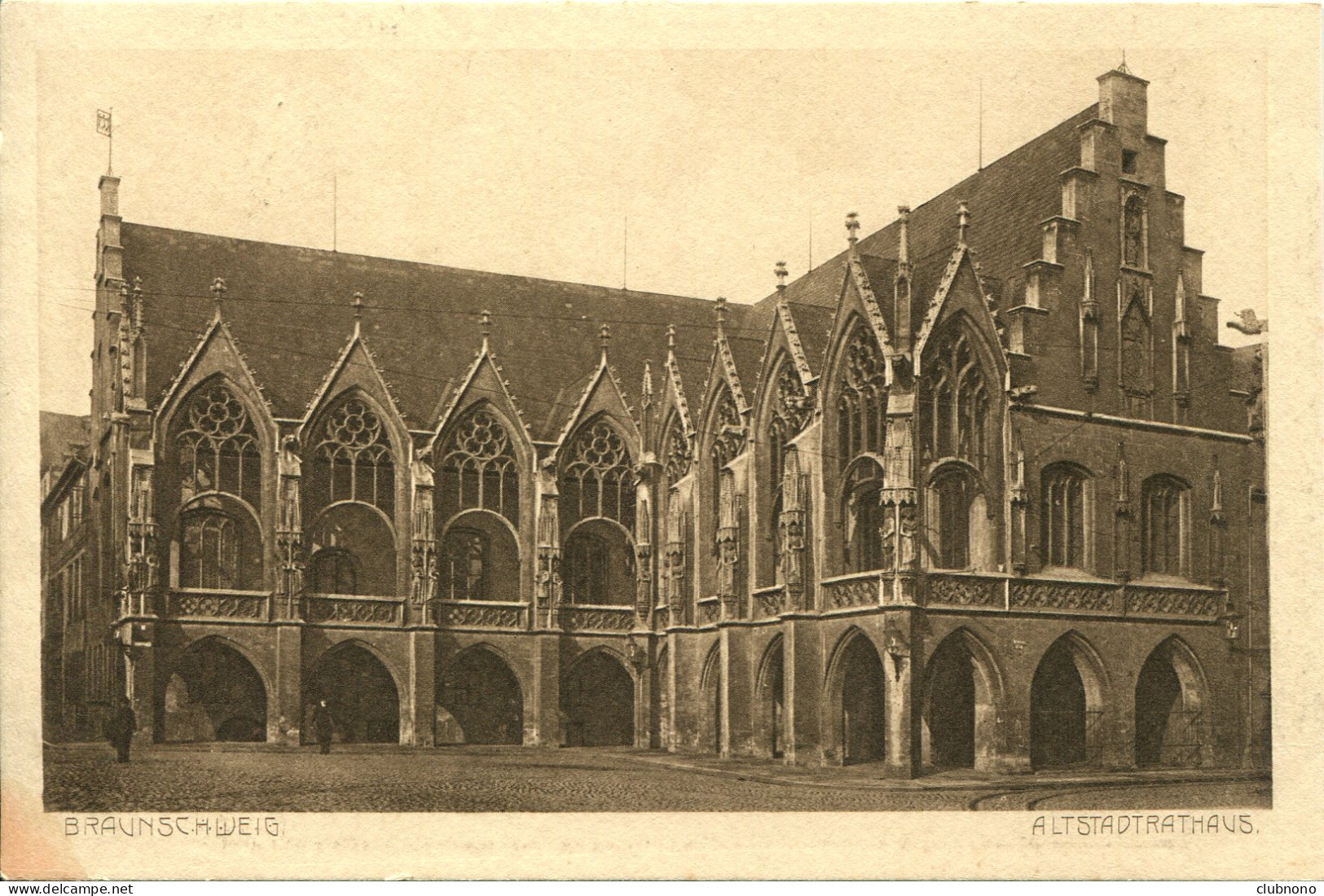 CPA - BRAUNSCHWEIG - ALTSTADTRATHAUS - Braunschweig