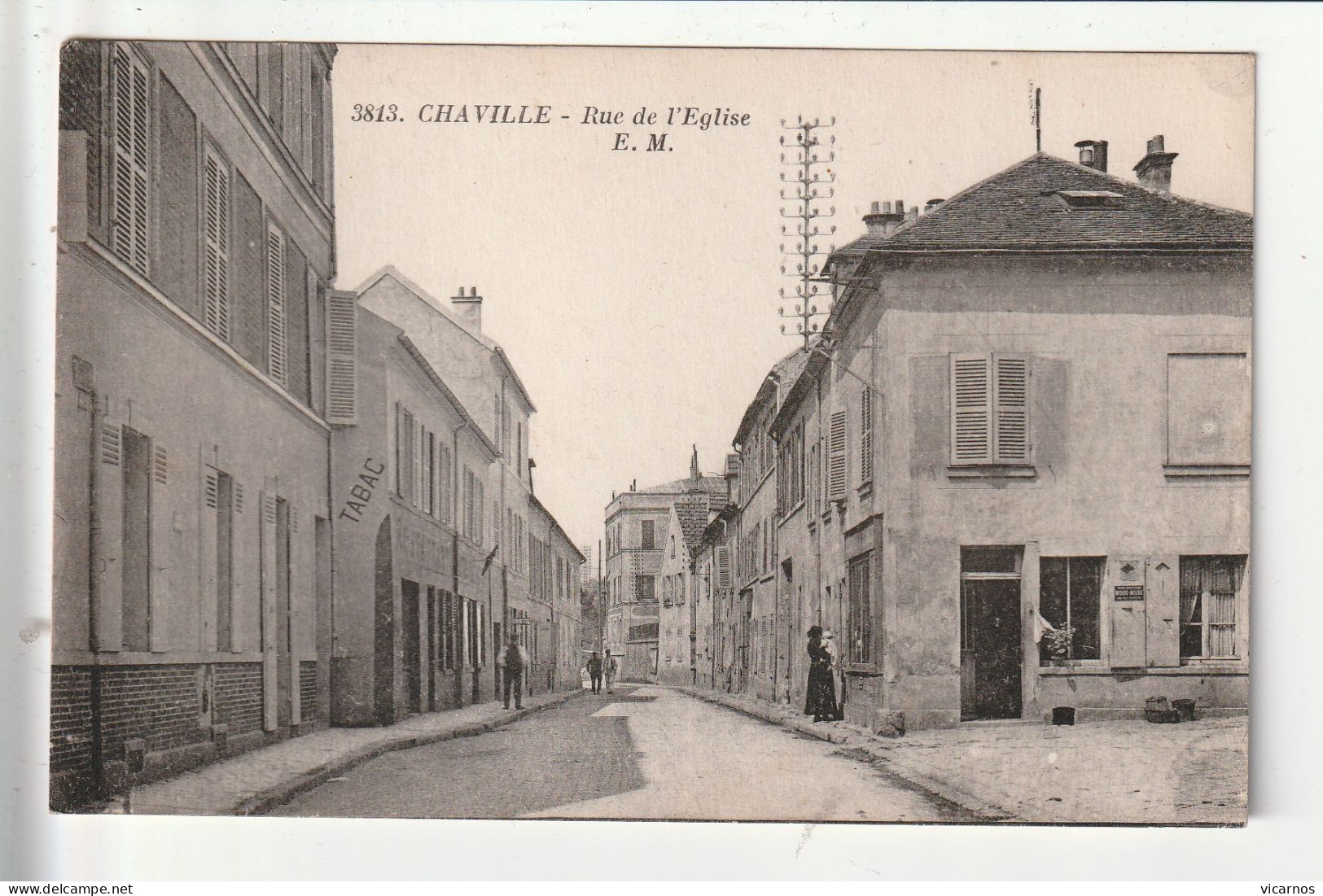 CP 92 CHAVILLE Rue De L'Eglise - Chaville