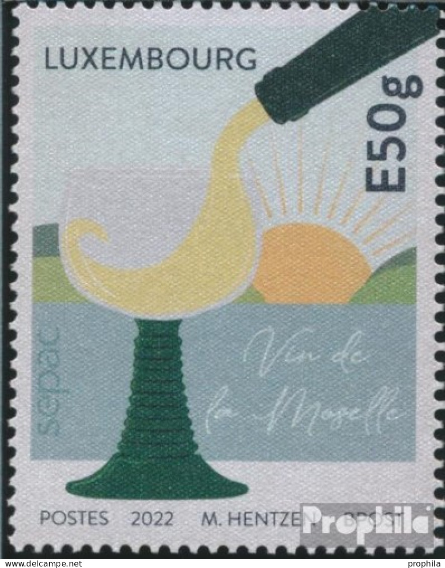 Luxemburg 2315 (kompl.Ausg.) Postfrisch 2022 Moselwein - Unused Stamps