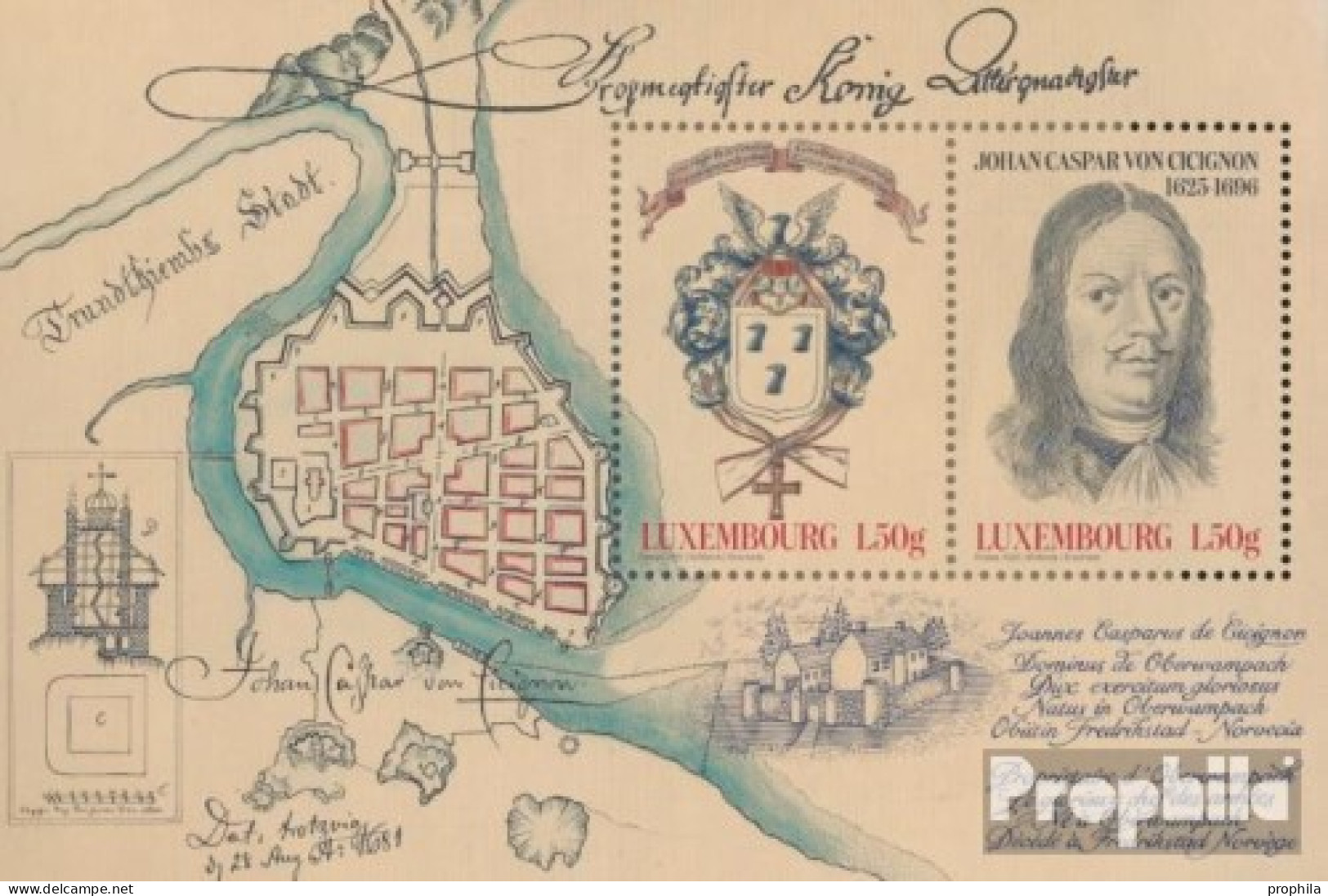 Luxemburg Block48 (kompl.Ausg.) Postfrisch 2022 Cicignon - Unused Stamps