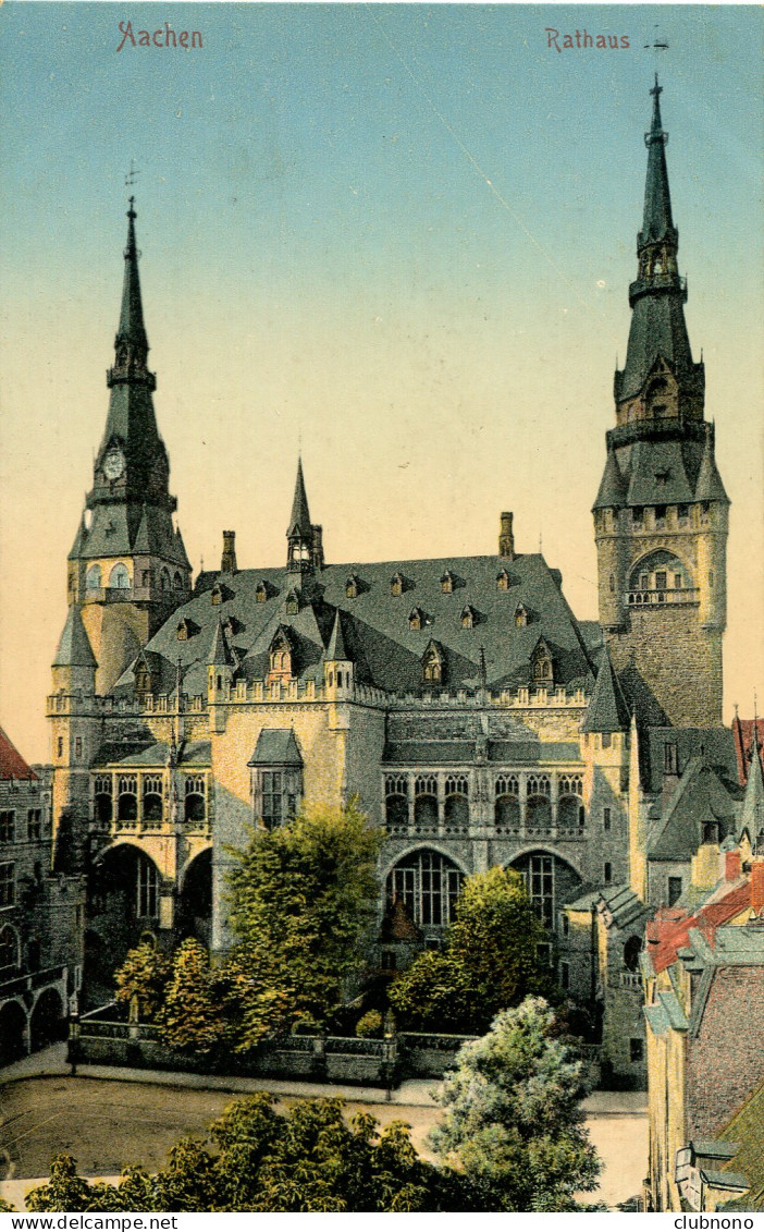 CPA - AACHEN - RATHAUS (IMPECCABLE) - Aachen