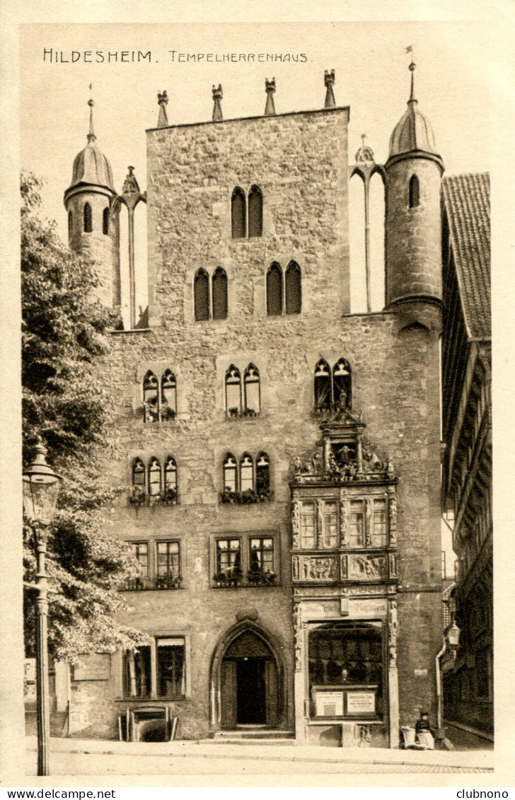 CPA - HILDESHEIM - TEMPELHERRENHAUS (IMPECCABLE) - Hildesheim