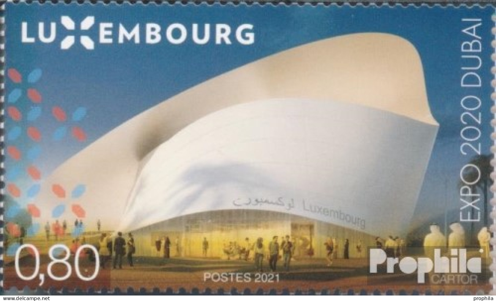 Luxemburg 2271 (kompl.Ausg.) Postfrisch 2021 EXPO - Ungebraucht