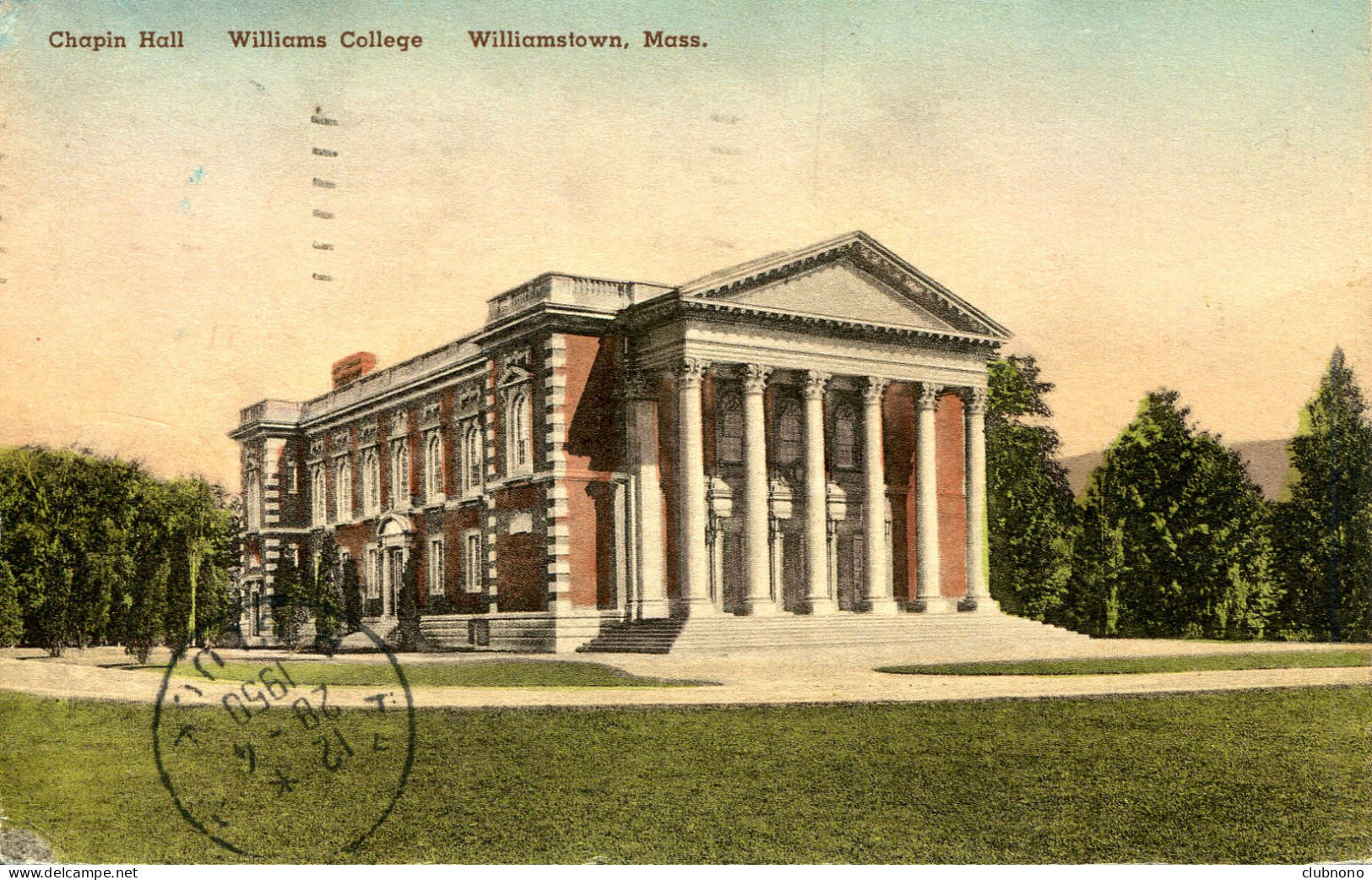 CPA - WILLIAMSTOWN - WILLIAMS COLLEGE, CHAPIN HALL - Autres & Non Classés