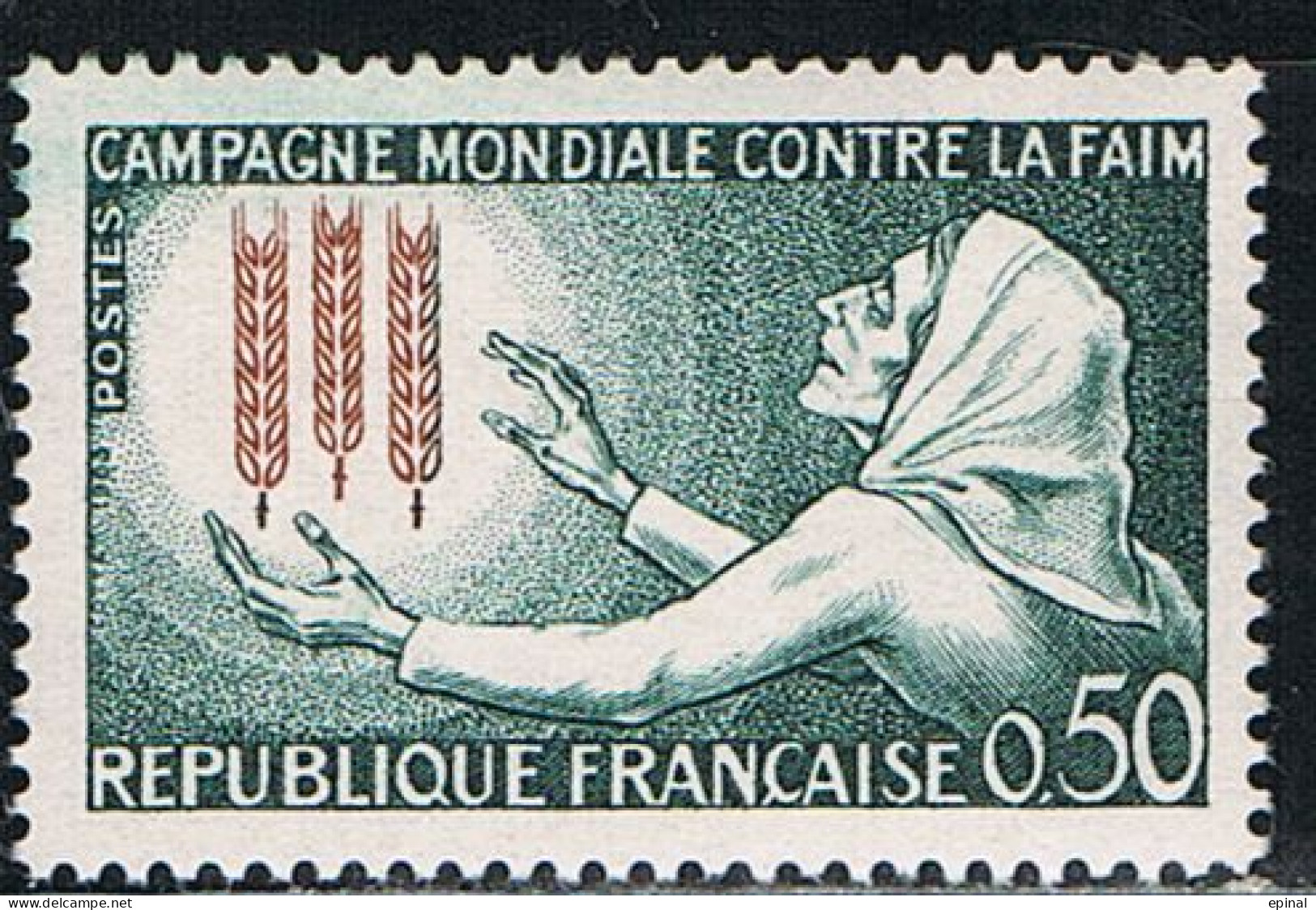 FRANCE : N° 1379 ** (Campagne Mondiale Contre La Faim) - PRIX FIXE - - Unused Stamps