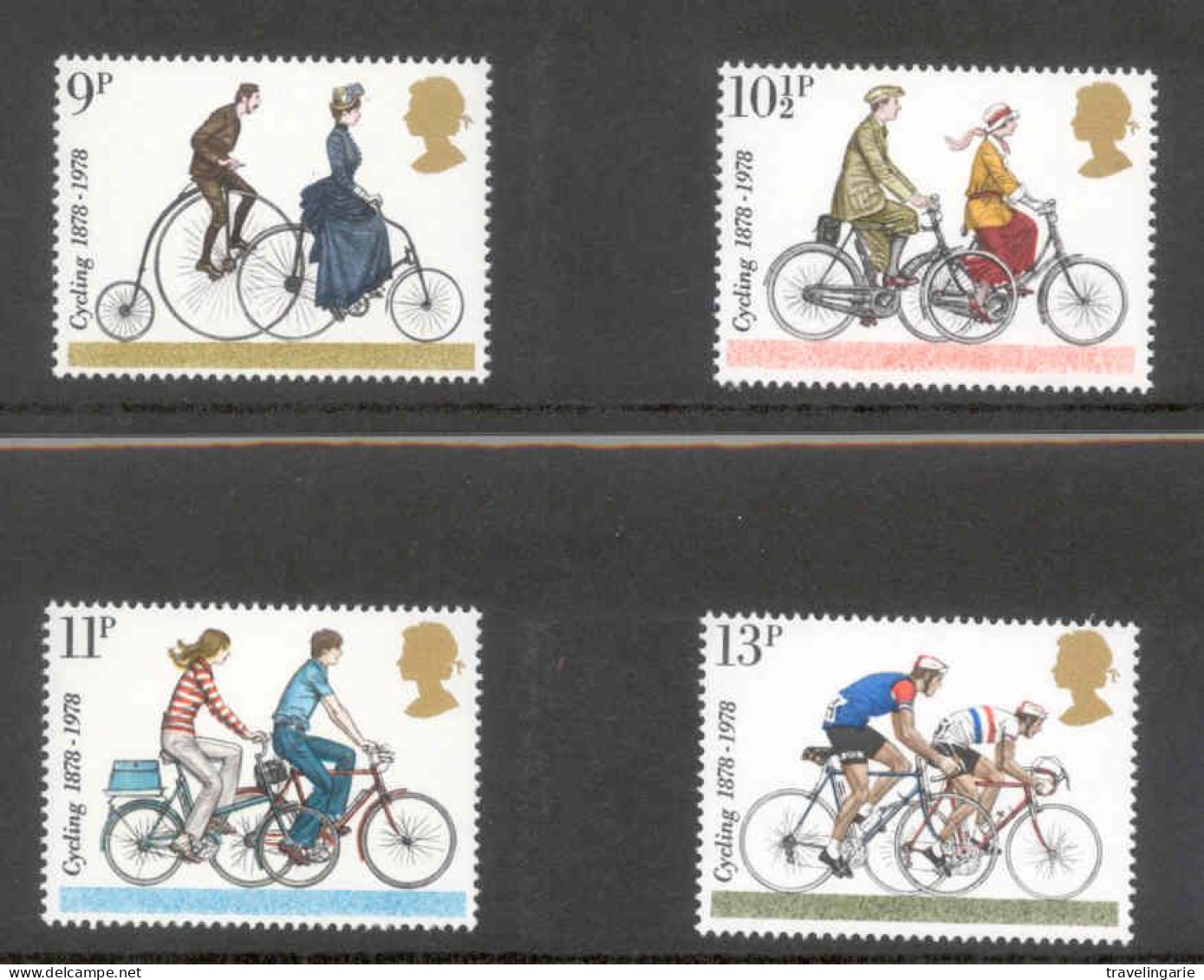 Great Britain 1978 Bicycles MNH ** - Andere & Zonder Classificatie