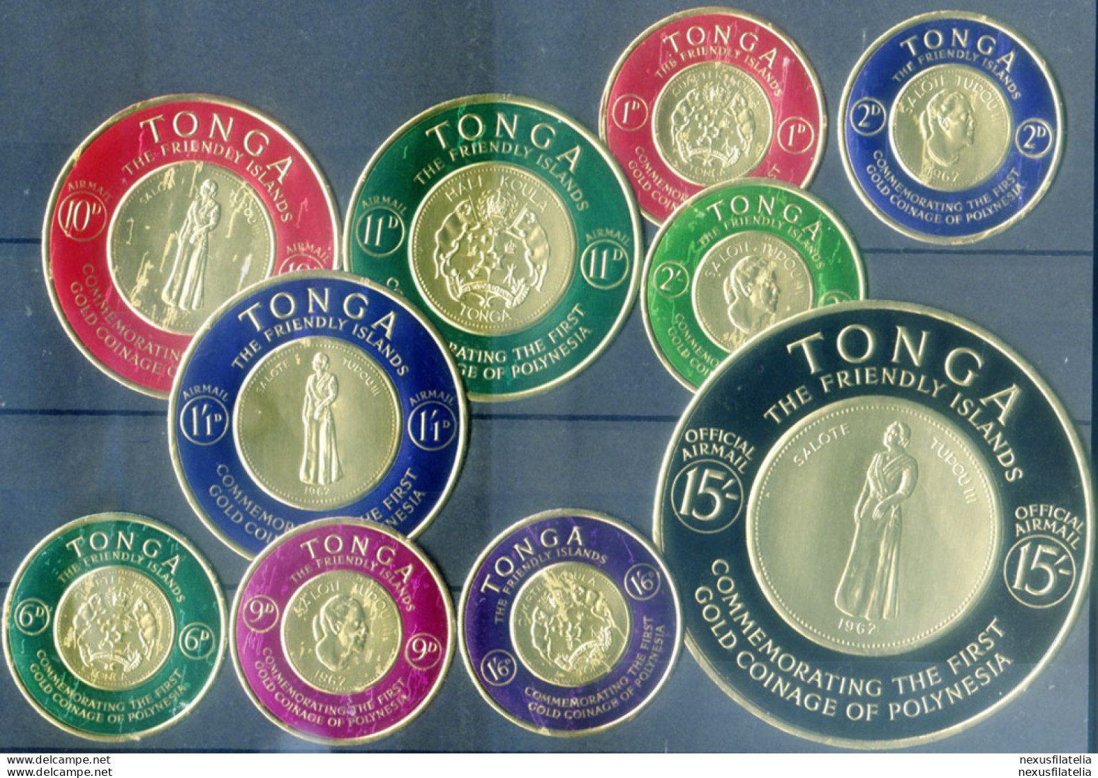 Monete 1963. Minimi Difetti. - Tonga (1970-...)