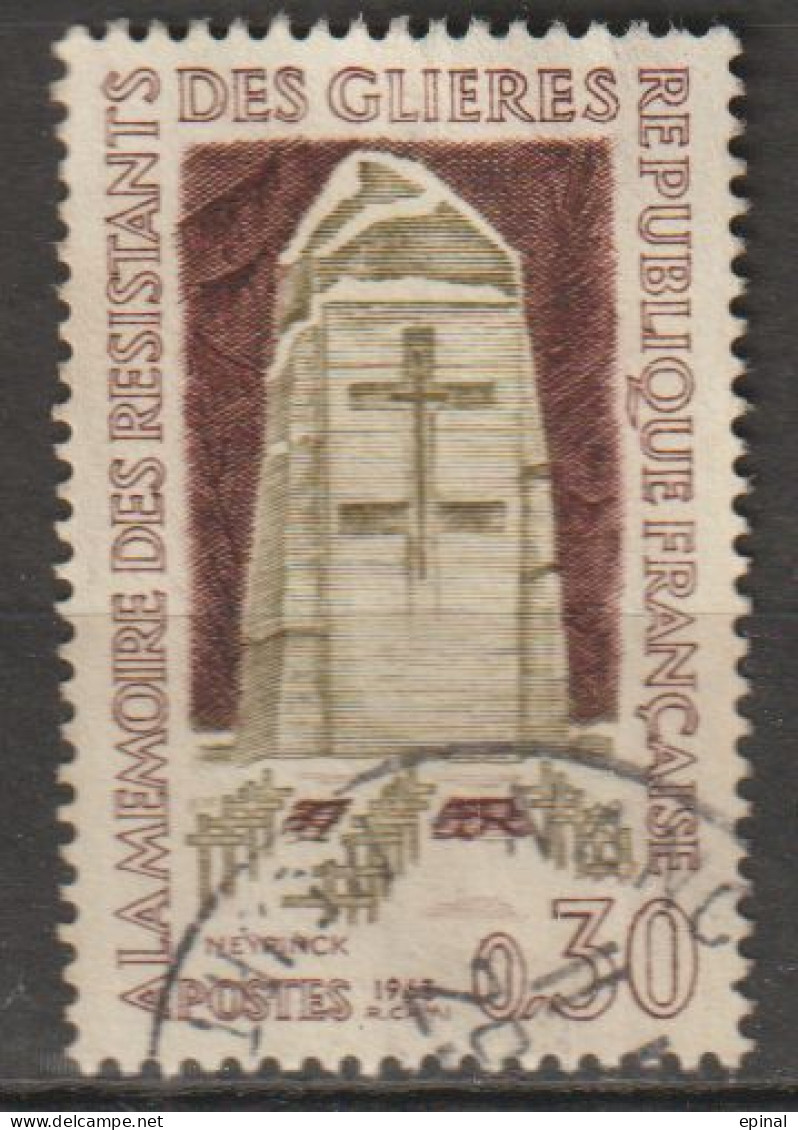 FRANCE : N° 1380 Oblitéré (Hauts  Lieux De La Résistance) - PRIX FIXE - - Used Stamps