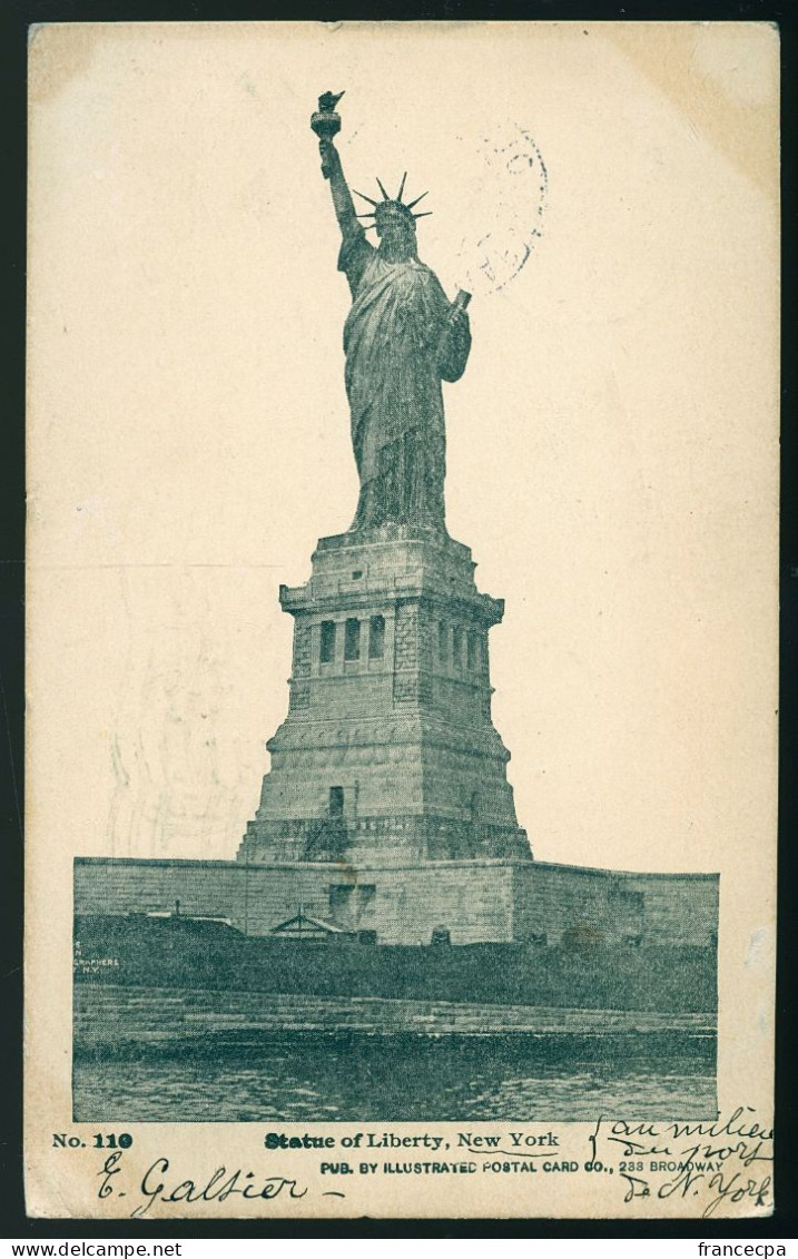 ETATS-UNIS 170 - STATUE Of LIBERTY - NEW YORK - Andere Monumenten & Gebouwen