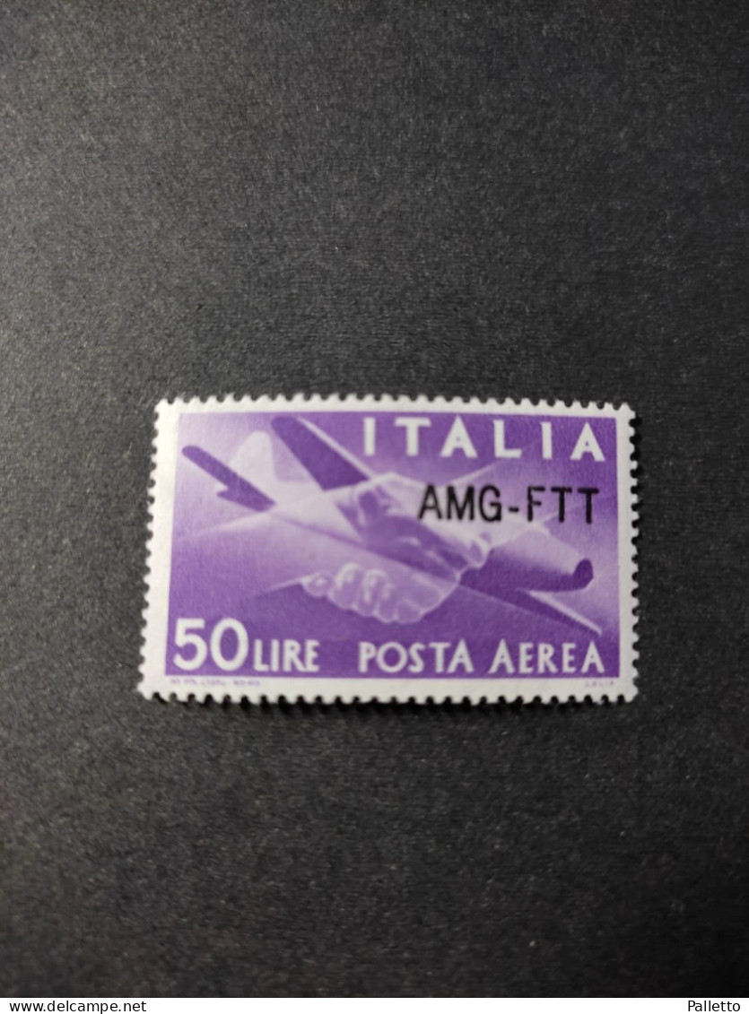 TRIESTE  A -  1954 Posta Aerea Sass. 22A  MNH Qualita' Ottima - Pacchi Postali/in Concessione