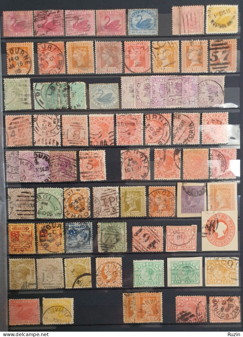 Australia and GB stamps collection