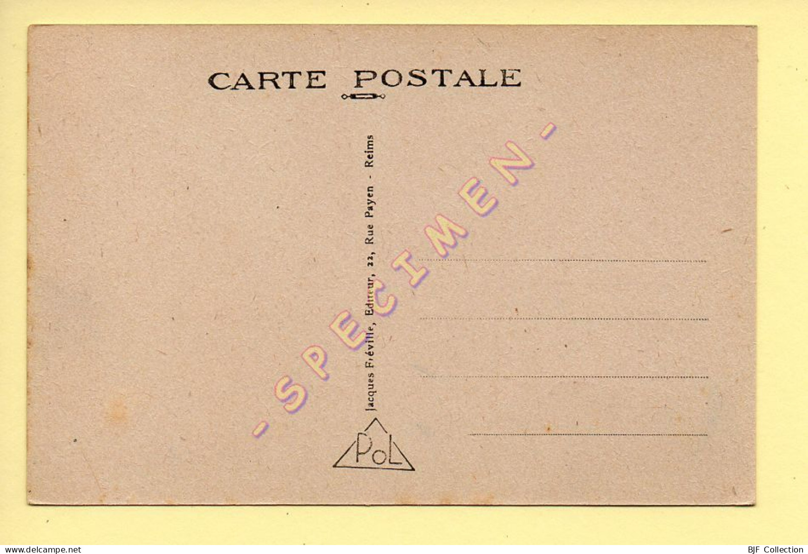 51. REIMS - La Cathédrale (vieille Voiture) (voir Scan Recto/verso) - Reims