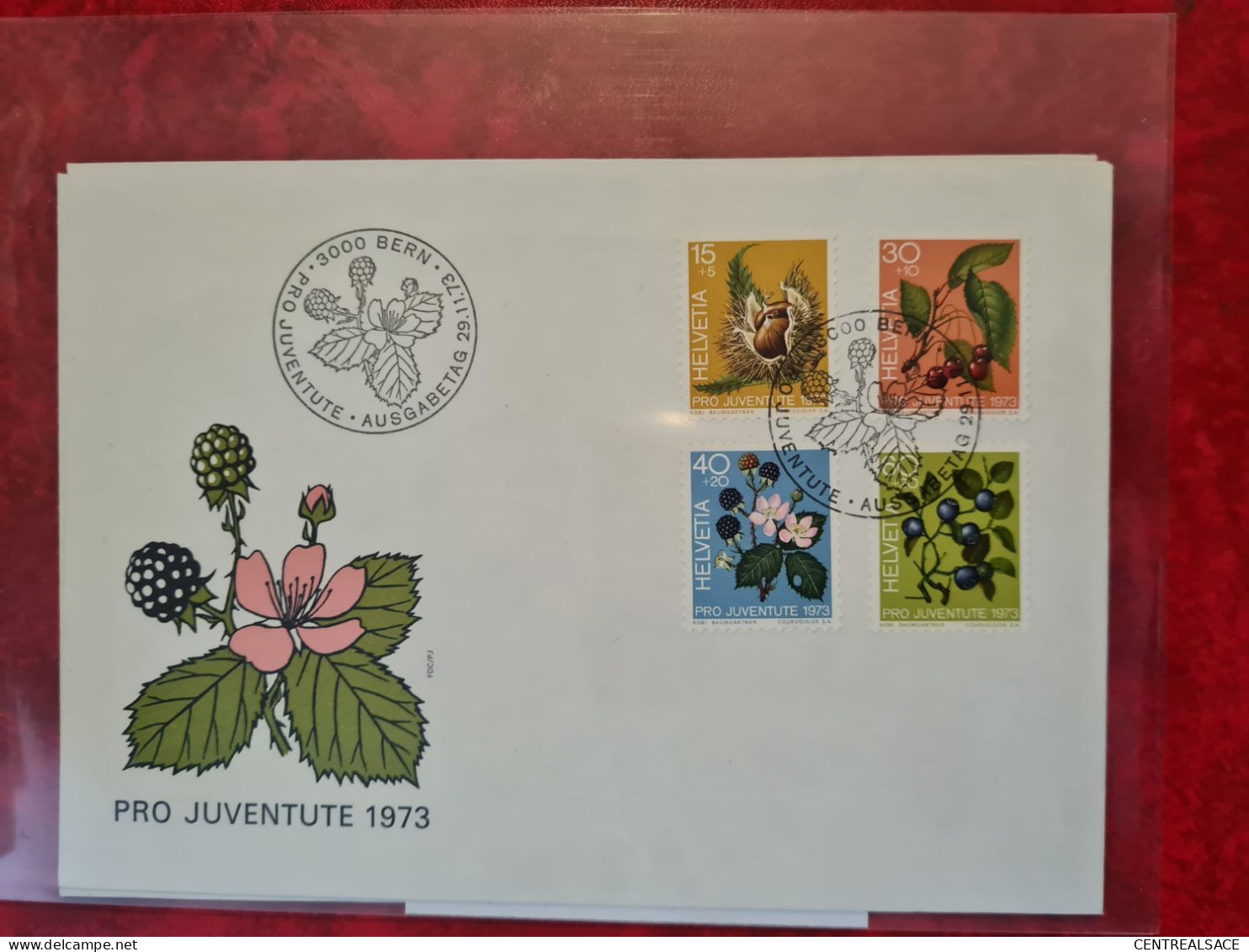 LETTRE   SUISSE  1973 BERN FDC  TIMBRES PRO JUVENTUTE - Other & Unclassified