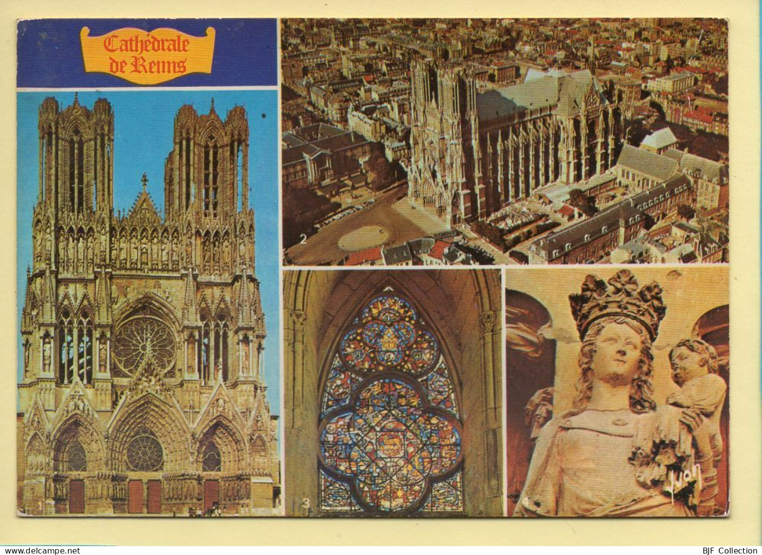 51. Cathédrale De REIMS – Multivues (voir Scan Recto/verso) - Reims