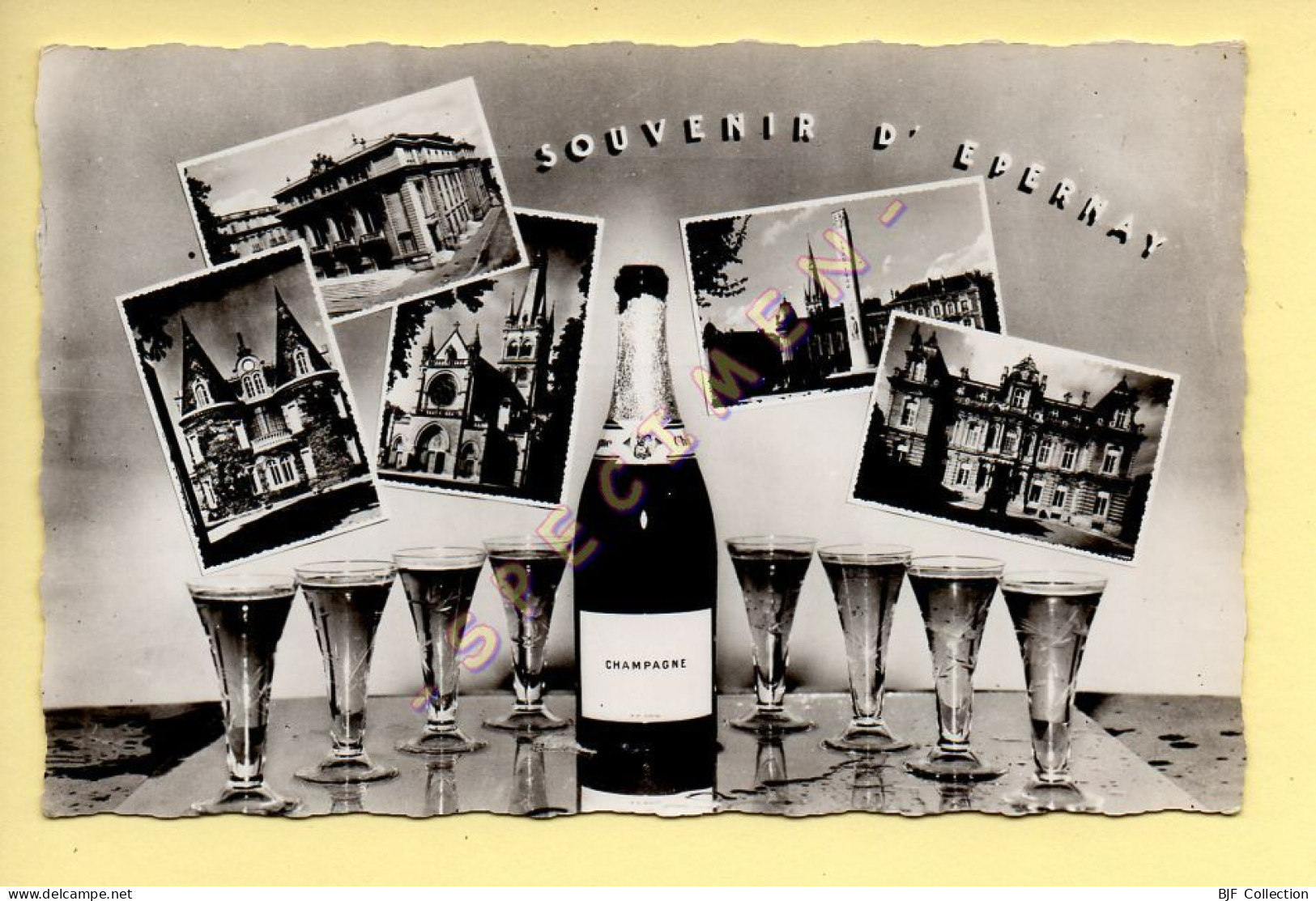 51. Souvenirs D'Epernay - Multivues (voir Scan Recto/verso) - Epernay