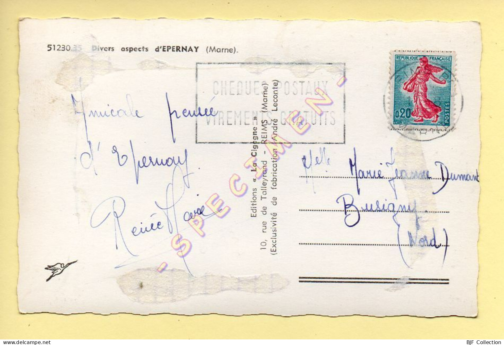 51. Souvenirs D'Epernay - Multivues (voir Scan Recto/verso) - Epernay