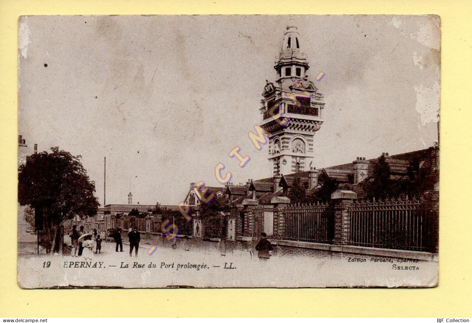 51. EPERNAY - La Rue Du Port Prolongée (animée) (voir Scan Recto/verso) - Epernay