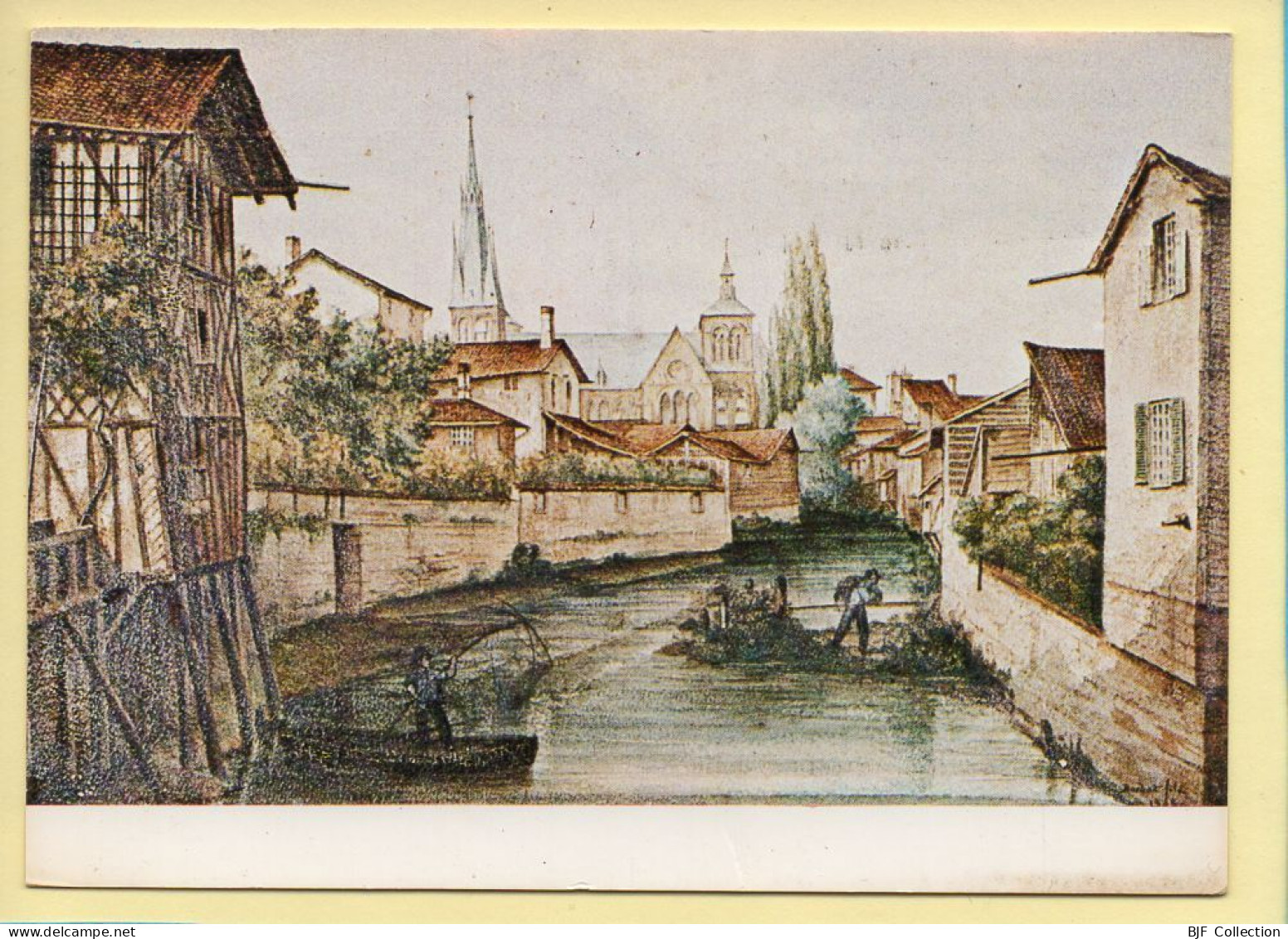 51. Musée Municipal De CHALONS-SUR-MARNE – Le Mau / Vue Prise Du Pont Croix-des-Teinturiers - Châlons-sur-Marne