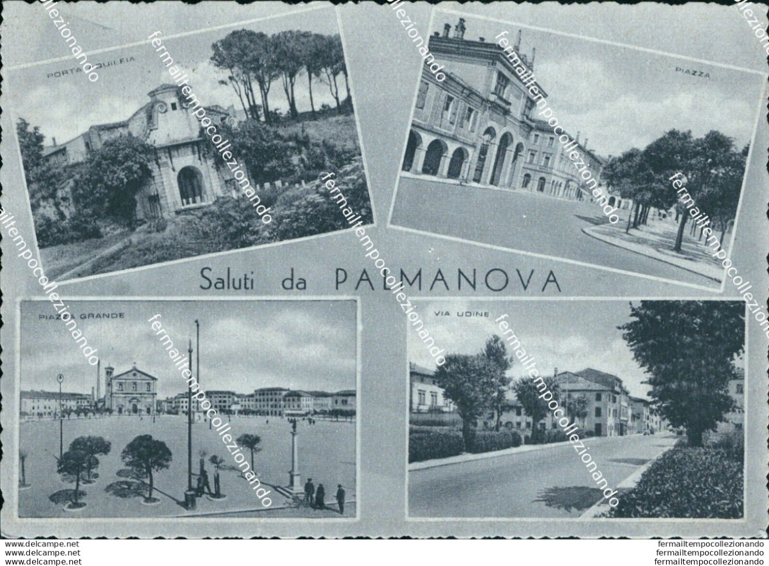 Bf98 Cartolina Saluti Da Palmanova Provincia Di Udine - Udine