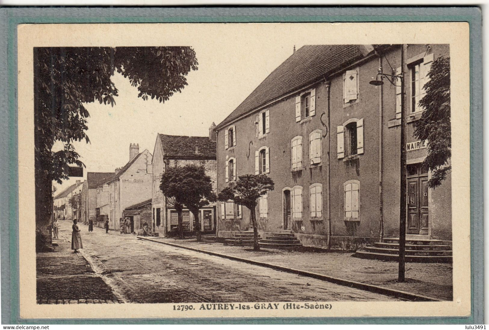 CPA (70) AUTREY-les-GRAY - Aspect Du Quartier De La Mairie En 1938 - Autrey-lès-Gray