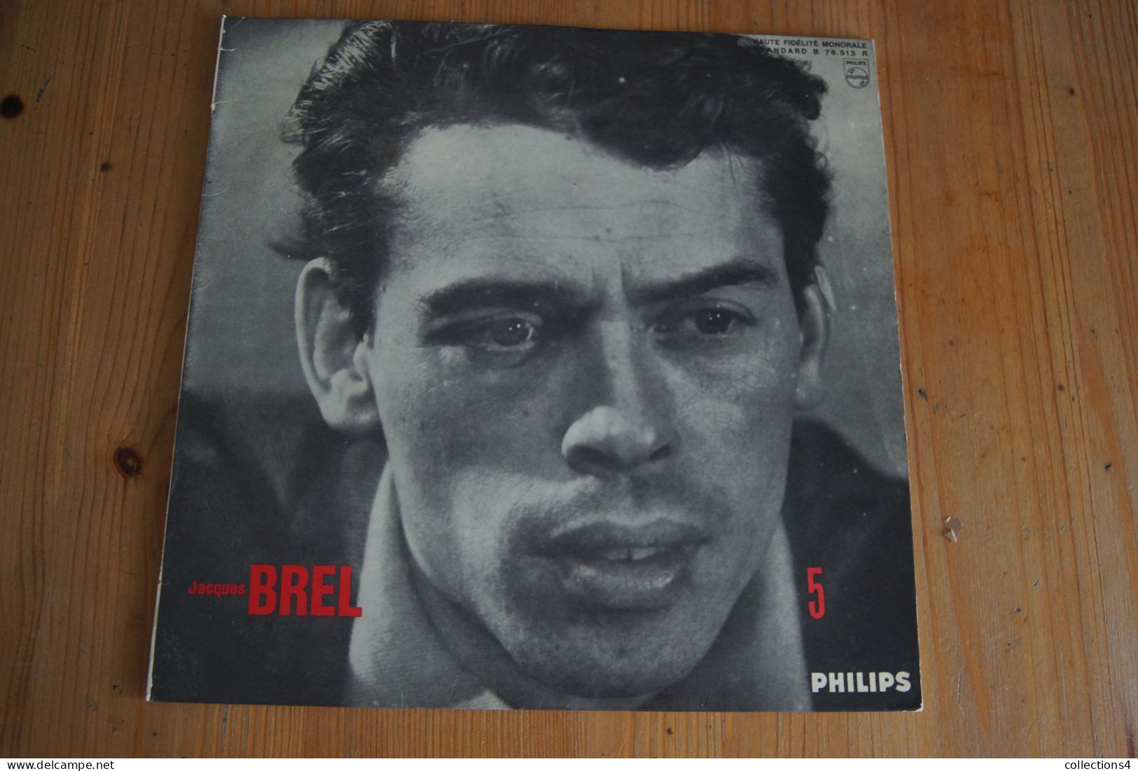 JACQUES BREL 5 MARIEKE  25CM 1961 - Autres - Musique Française