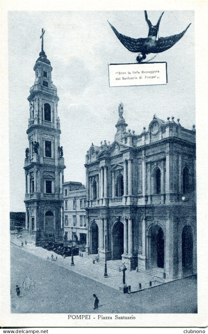 CPA - POMPEI -  PIAZZA SANTUARIO - Pompei