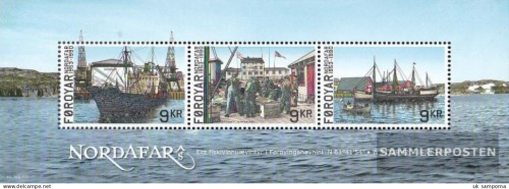 Denmark - Faroe Islands Block32 (complete Issue) Unmounted Mint / Never Hinged 2013 Fisheries - Isole Faroer