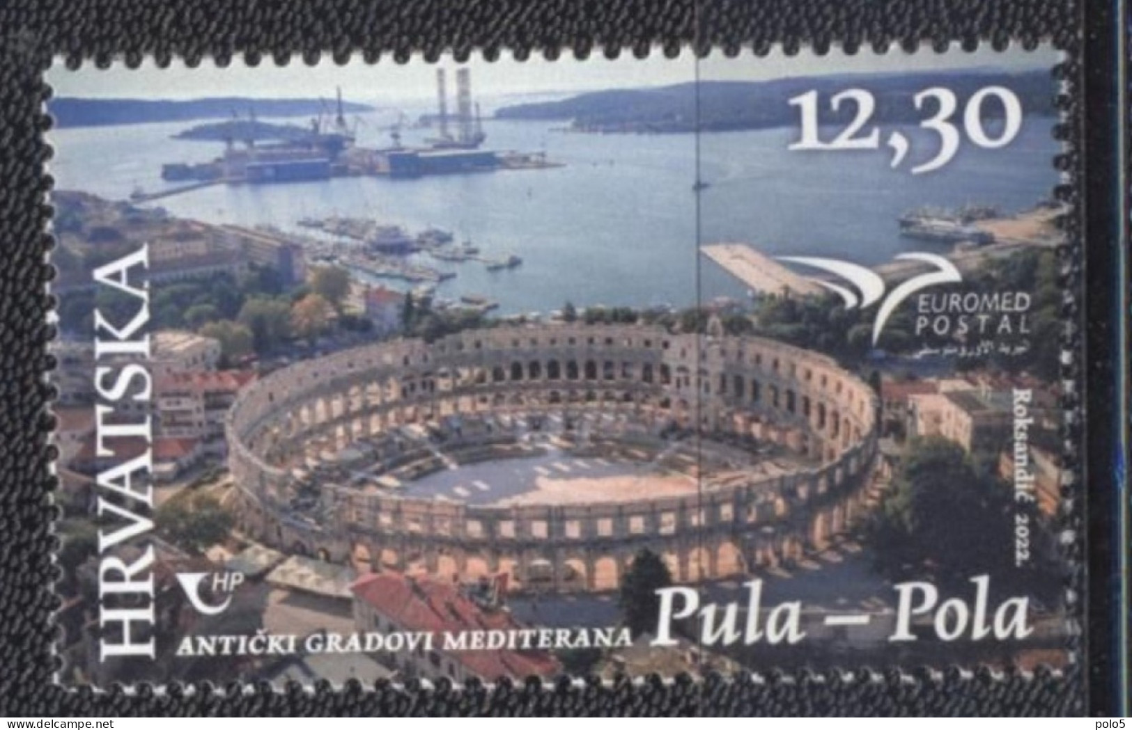 Croitia 2022- Euromed: Ancient Cities In The Mediterranean Set (1v) - Croacia