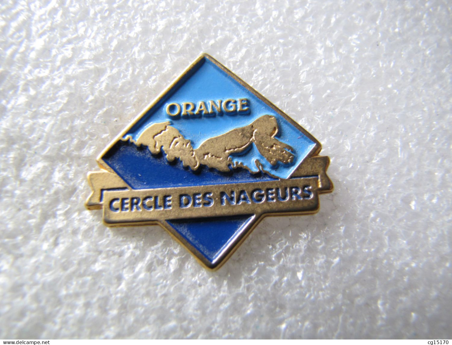 PIN'S    ORANGE  CERCLE DES NAGEURS  NATATION - Zwemmen