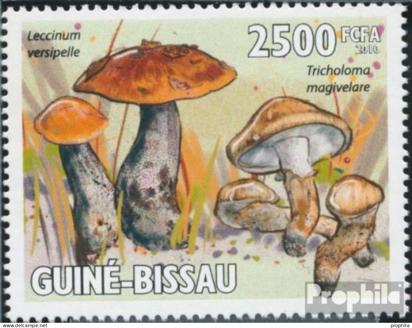 Guinea-Bissau 4628 (kompl. Ausgabe) Postfrisch 2010 Pilze - Guinea-Bissau