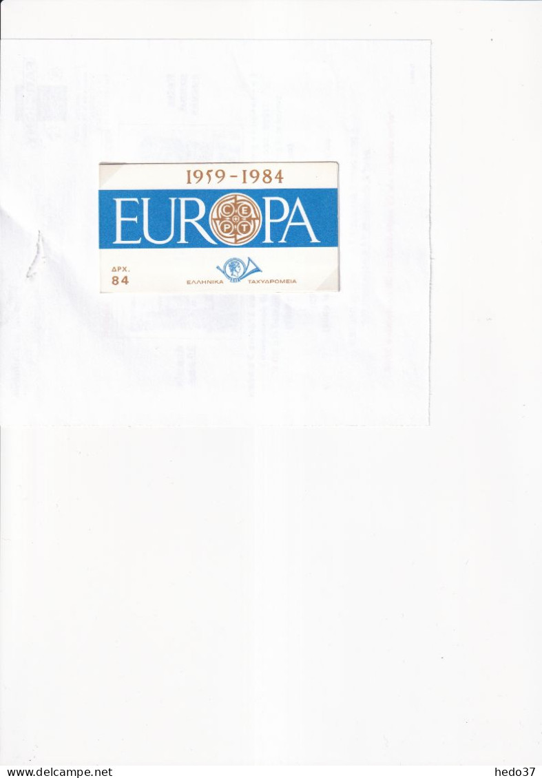 Grèce Collection Europa 1956/2021 - Timbres & Carnets - Neuf ** Sans Charnière - TB - Lotes & Colecciones