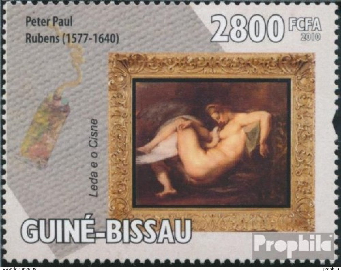 Guinea-Bissau 4592 (kompl. Ausgabe) Postfrisch 2010 Gemälde Von Peter Paul Rubens(1577– - Guinea-Bissau