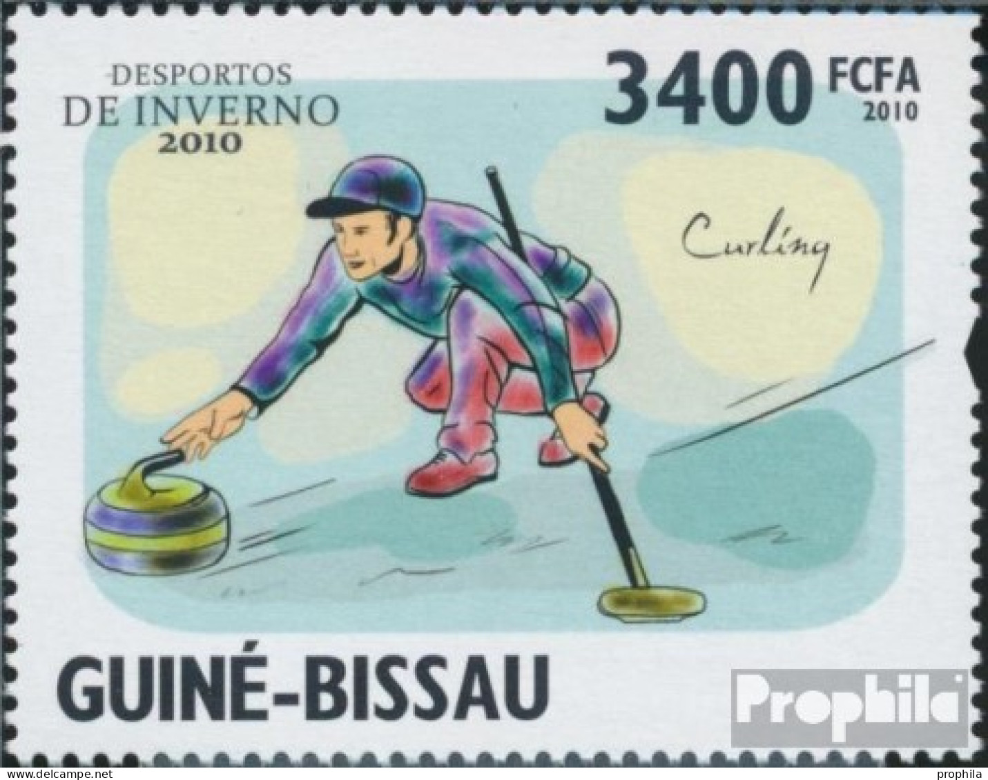 Guinea-Bissau 4586 (kompl. Ausgabe) Postfrisch 2010 Wintersport - Guinea-Bissau