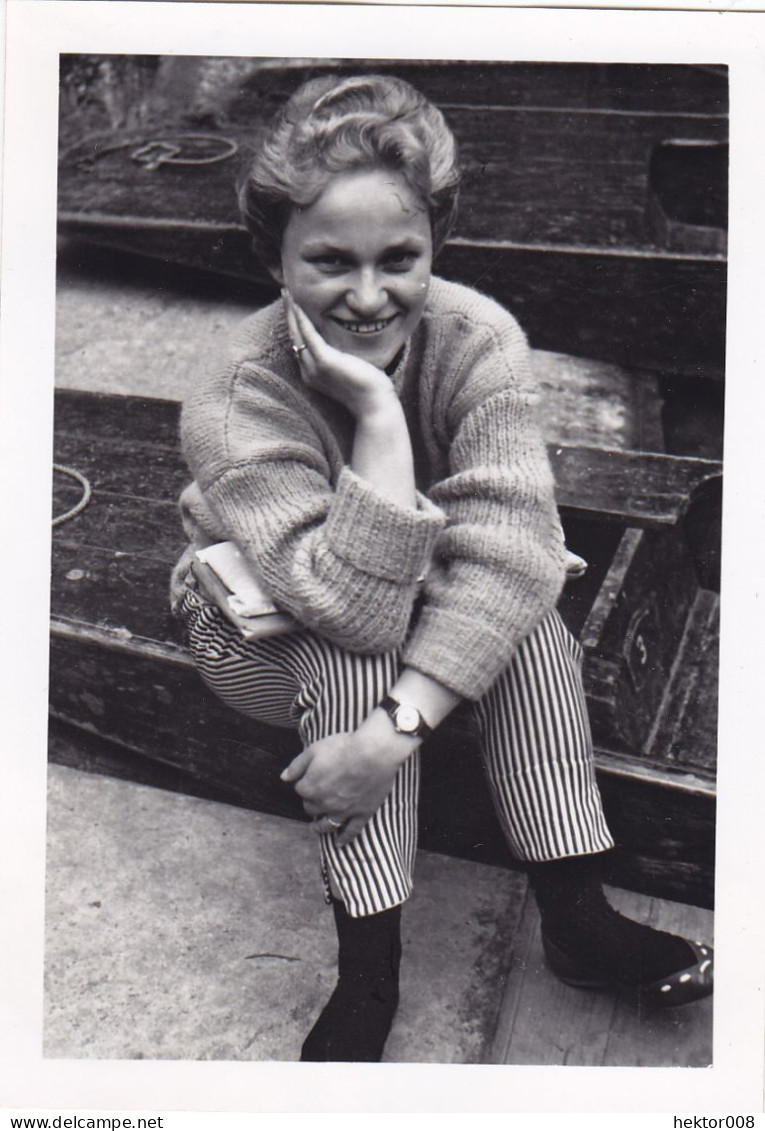 Altes Foto Vintage.Hübsche Blondine.ca 1962 (  B10  ) - Persone Anonimi