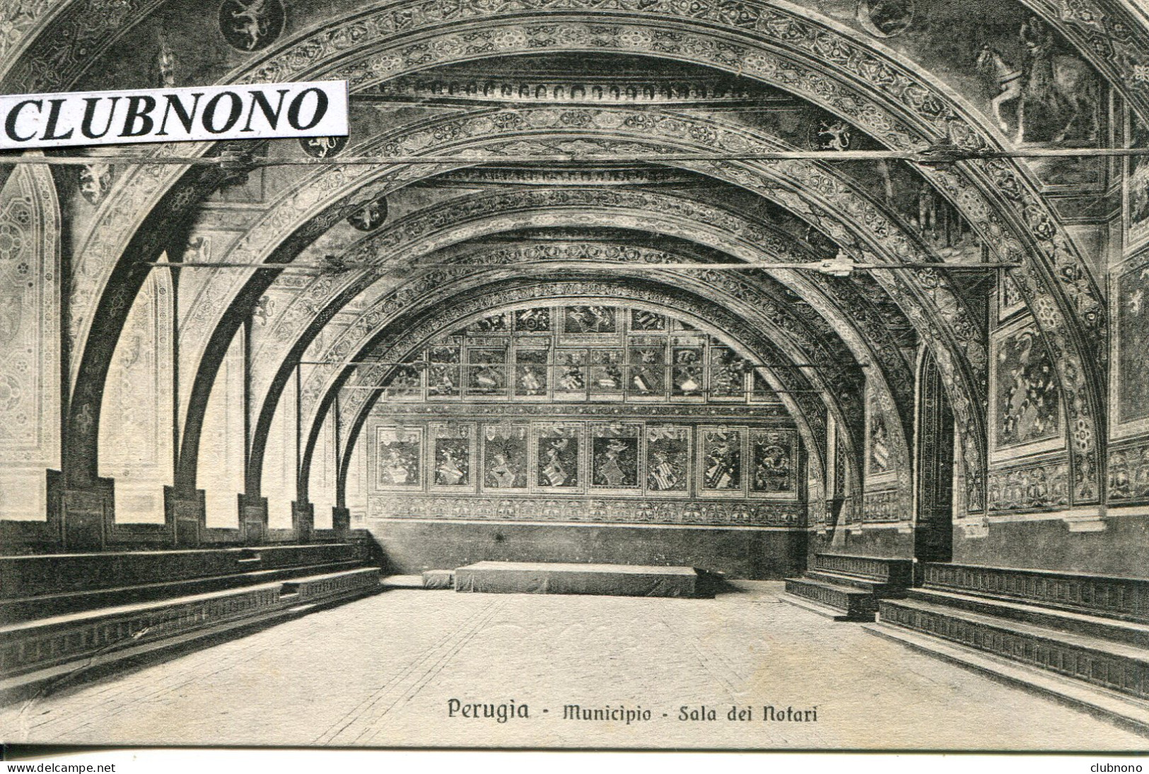 CPA - PERUGIA -  MUNICIPIO - SALA DEL NOTARI - Perugia