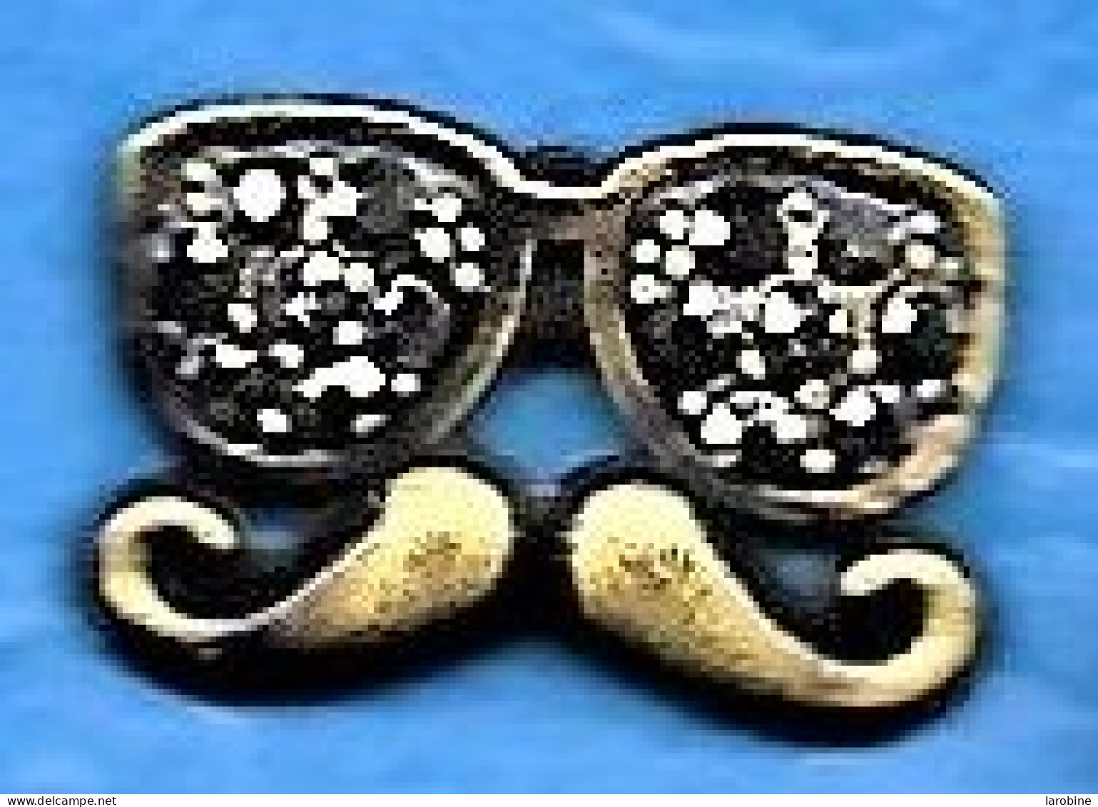 @@ Lunette Et Moustache Bacchante Avec Pierres Brillantes (1.3x1.9) @@op57 - Otros & Sin Clasificación