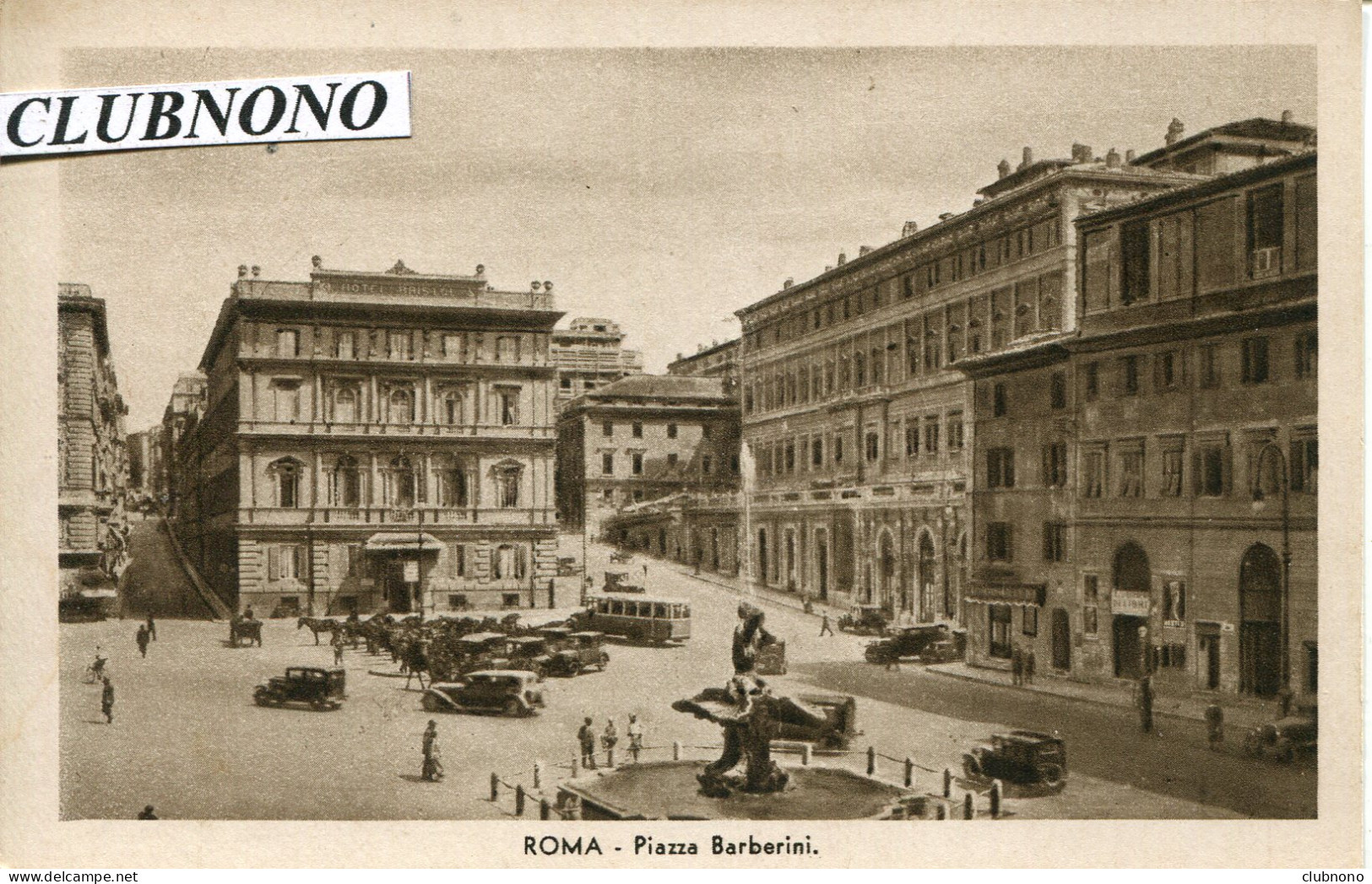 CPA - ROMA -  PIAZZA BARBERINI - Plaatsen & Squares