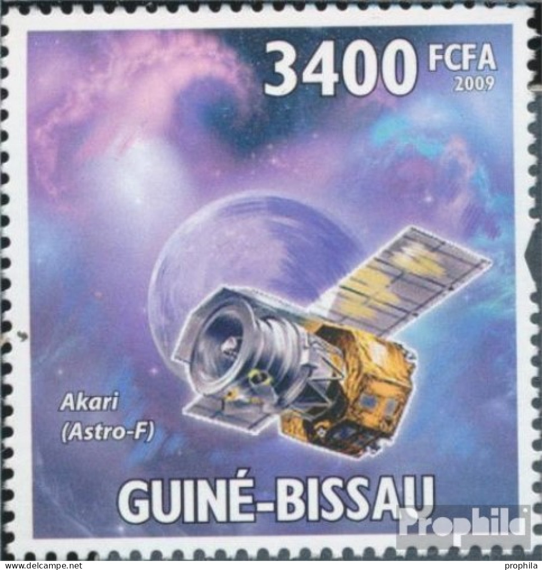 Guinea-Bissau 4497 (kompl. Ausgabe) Postfrisch 2009 JAXA Japanische Raumfahrtagentur - Guinea-Bissau