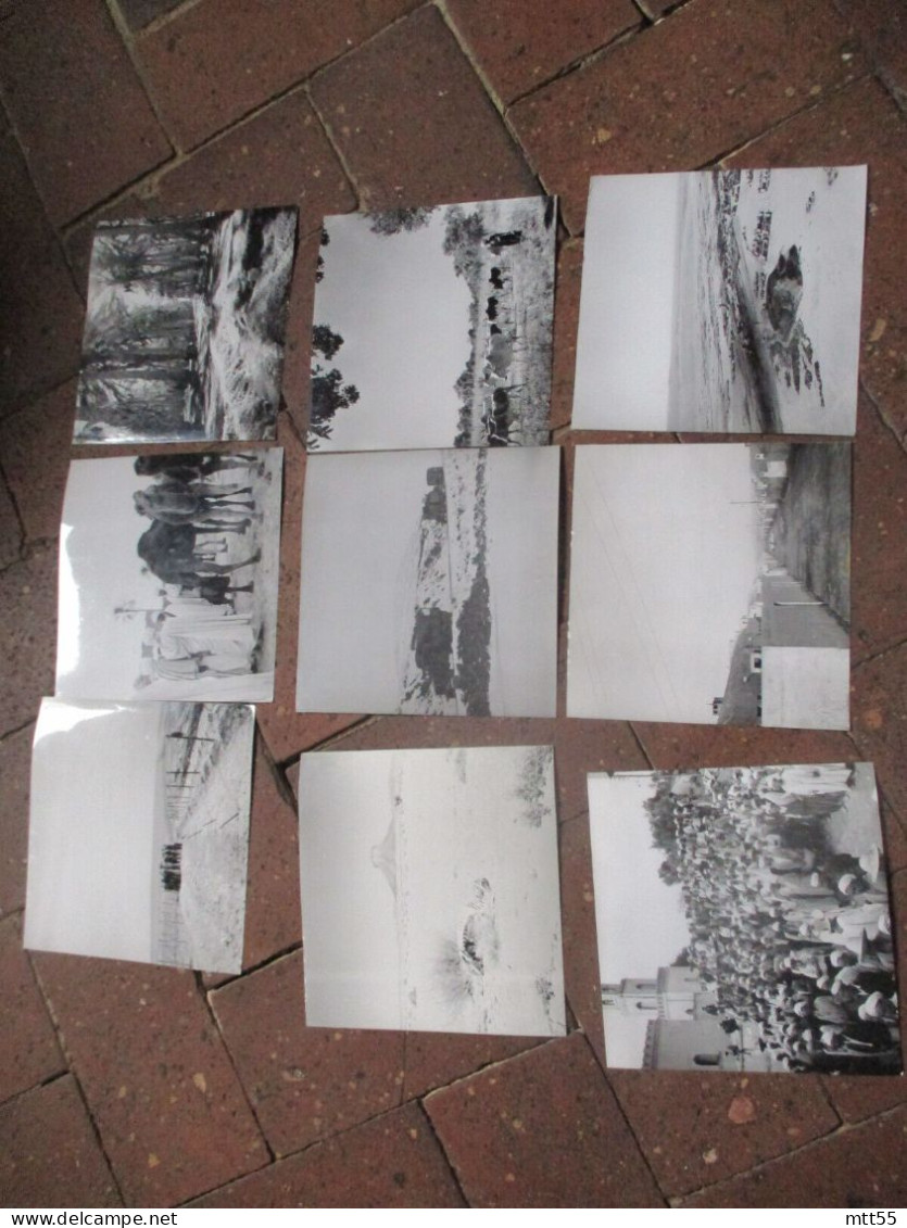 LOT 125 PHOTO GUERRE ALGERIE PROPAGANDE DE L ARMEE FRANCAISE SOIN TRAVAUX SCENE GUERRE