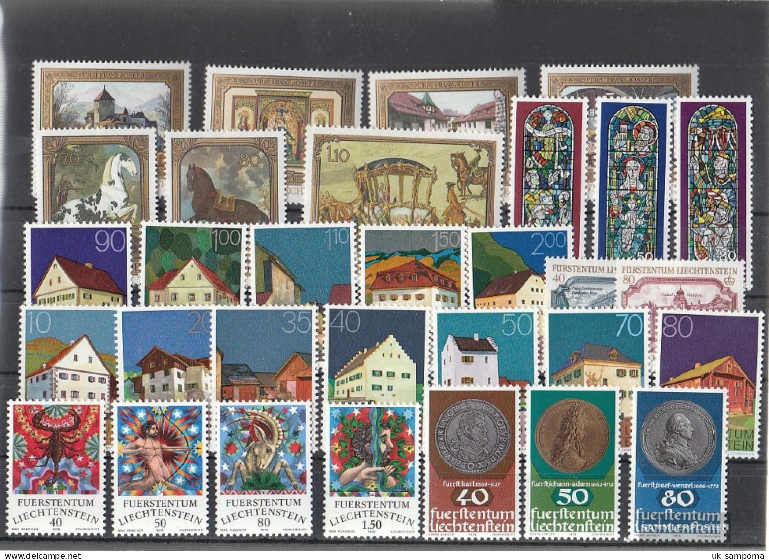 Liechtenstein Unmounted Mint / Never Hinged 1978 Complete Volume In Clean Conservation - Années Complètes