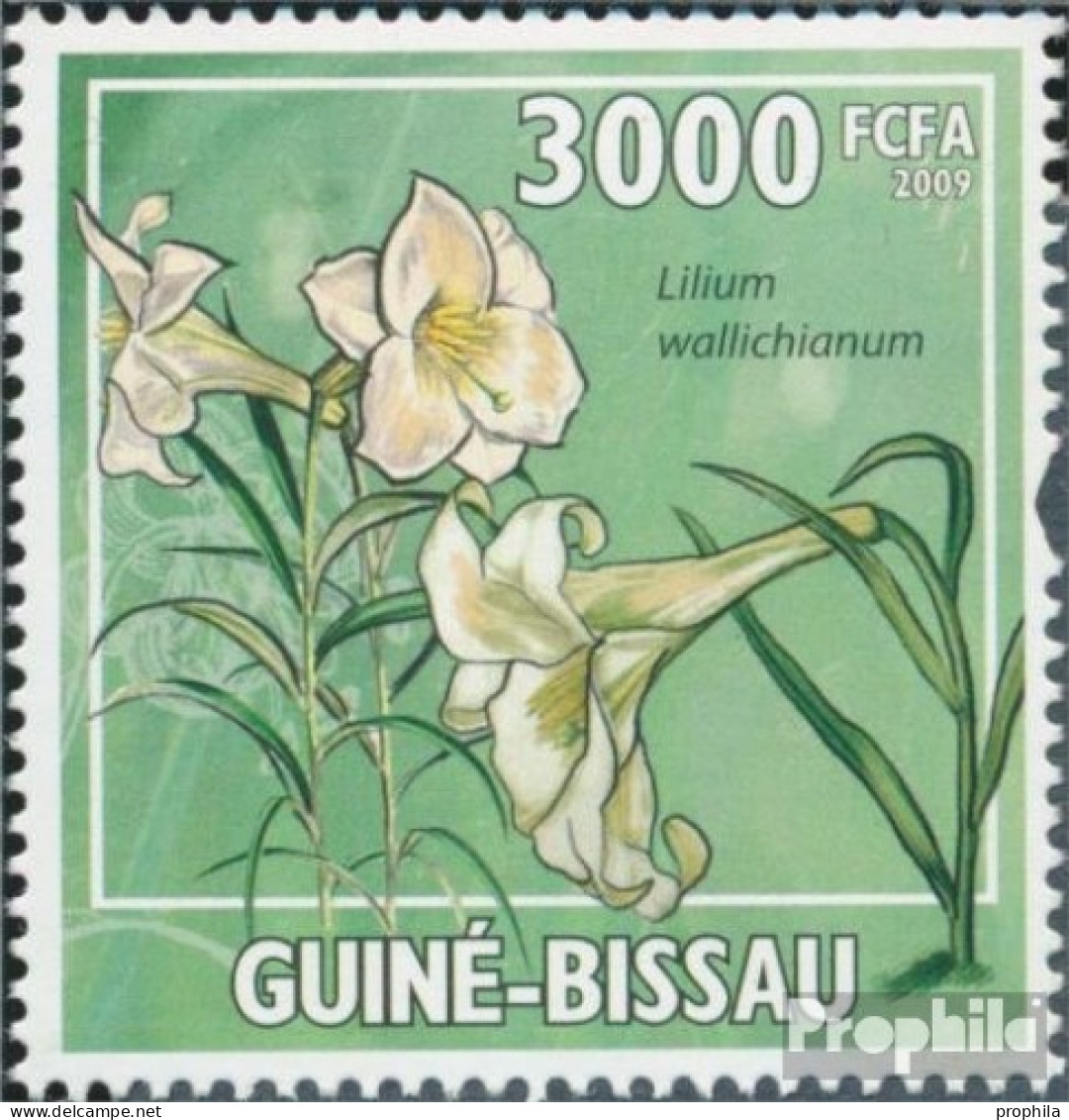 Guinea-Bissau 4455 (kompl. Ausgabe) Postfrisch 2009 Lilien - Guinea-Bissau