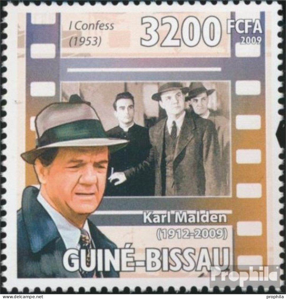 Guinea-Bissau 4443 (kompl. Ausgabe) Postfrisch 2009 Hommage An Karl Malden - Guinea-Bissau