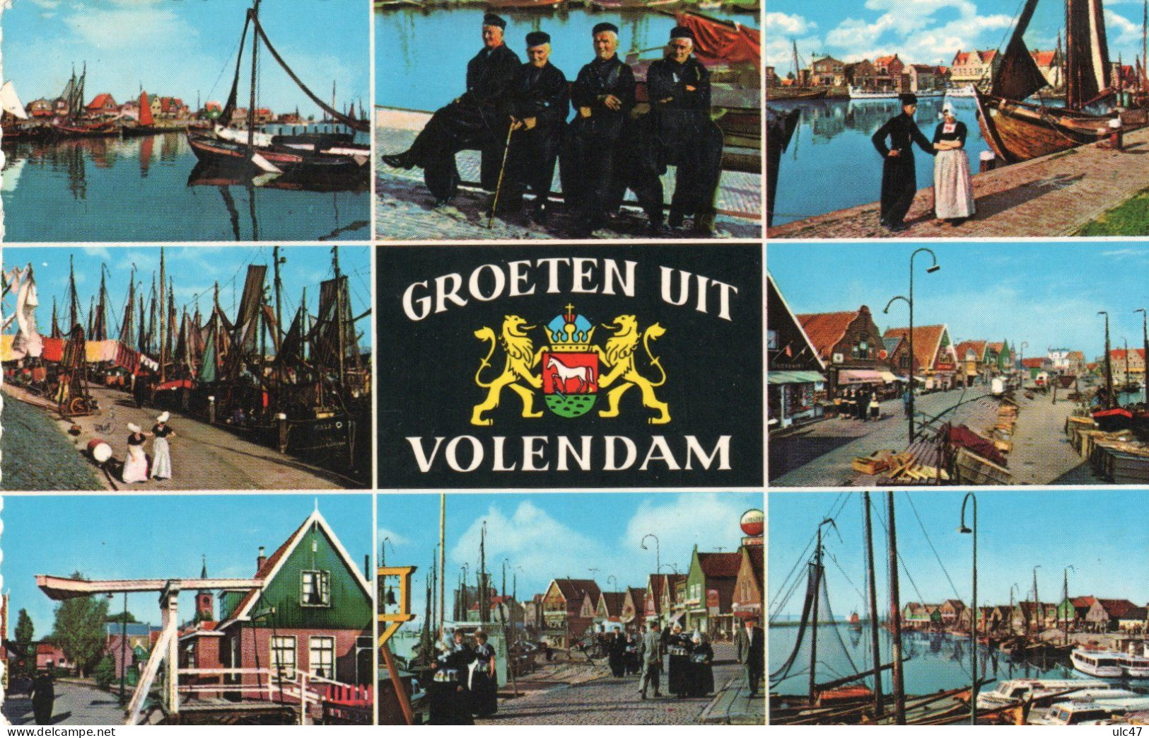 - GROETEN UIT VOLENDAM  - Scan Verso - - Volendam